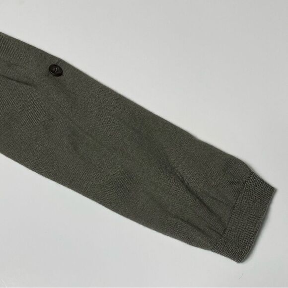 Ann Taylor Cashmere Blend Faux Wrap Front W/ Buttons Knit Sweater Women's XXS - Picture 4 of 16